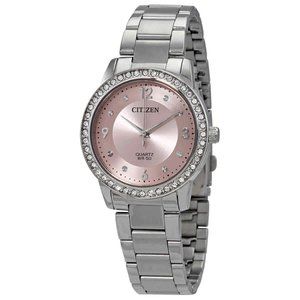 New Citizen Diamond Pink Ladies Watch